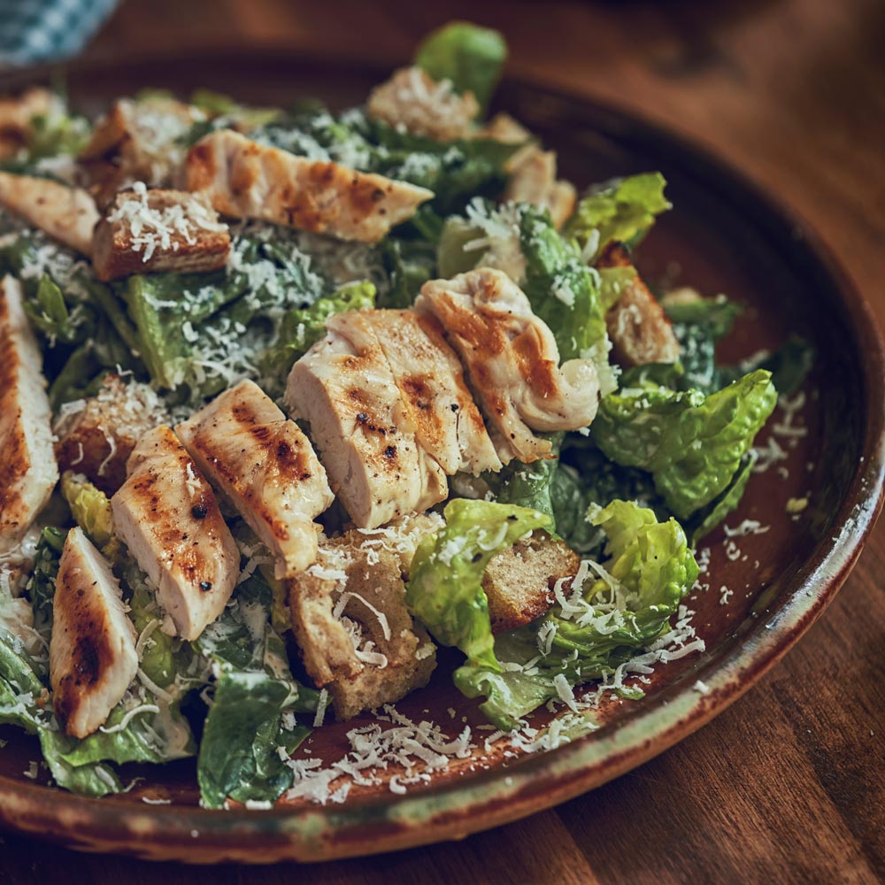 Ceasarsallad med kyckling